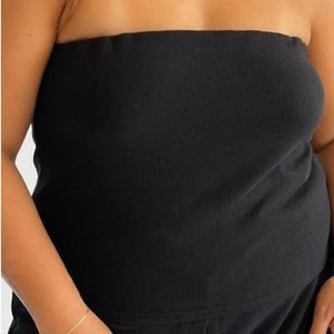 DONNI Sweater Tube Top